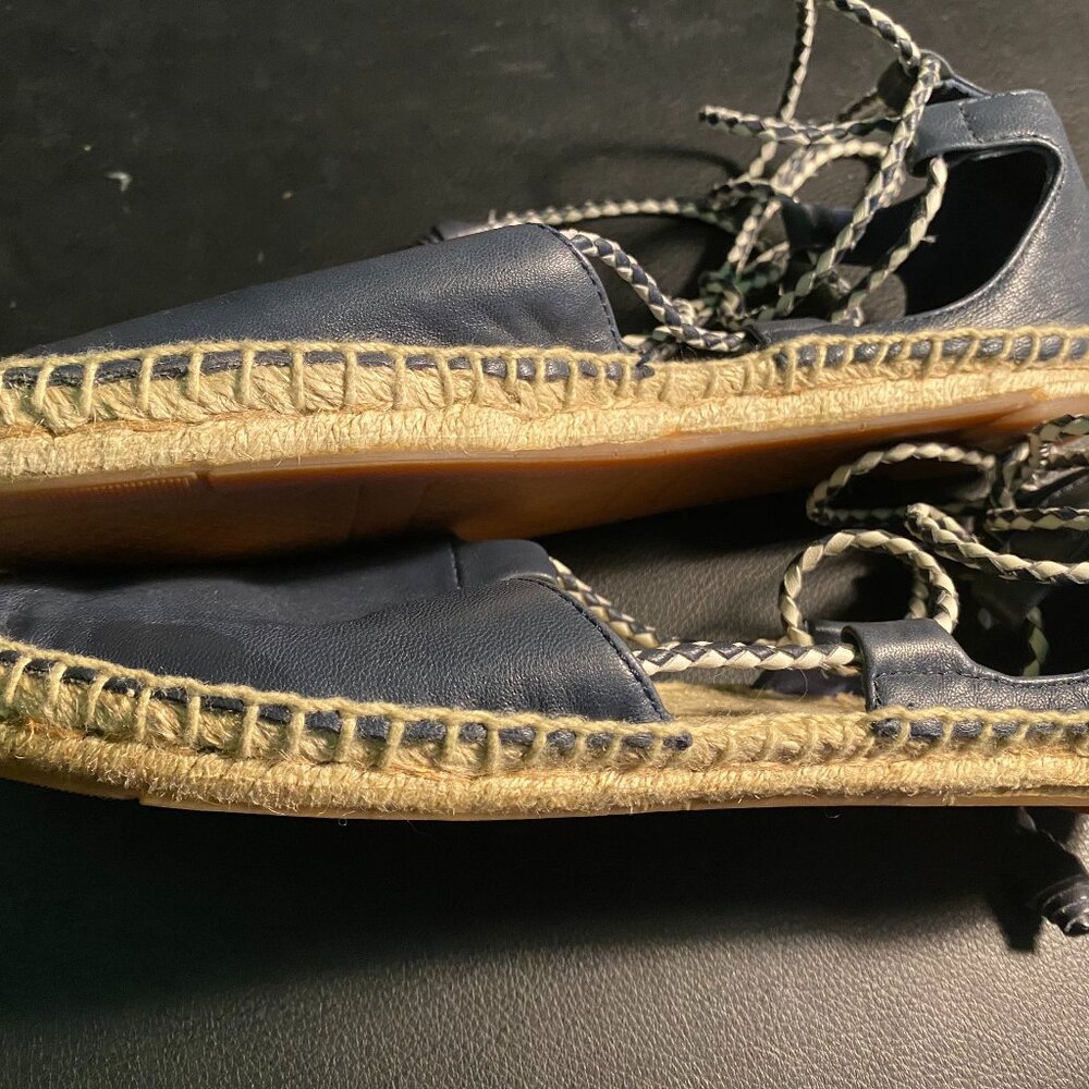 Tory Burch Positano Lace-Up Flat Espadrille - Picture 11 of 11